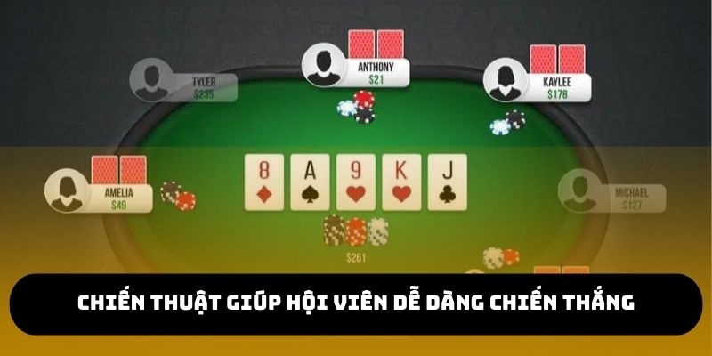 Chiến thuật giúp hội viên dễ dàng chiến thắng