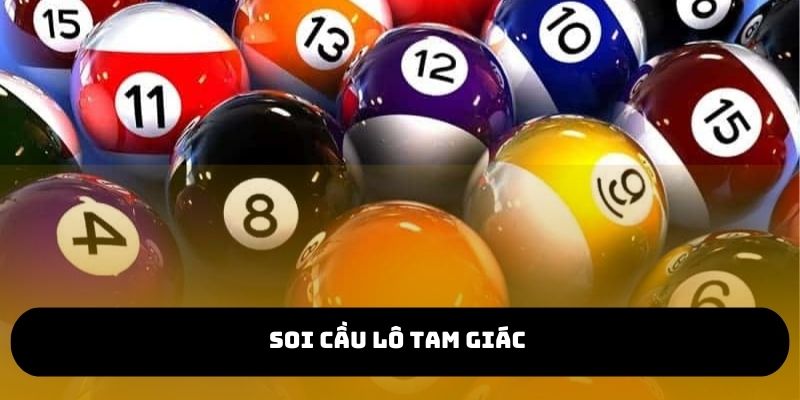 soi cầu lô tam giác